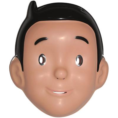 Suske verkleedmasker met elastiekje - voor volwassenen - Stripfiguur - Feestmasker - Suske en Wiske