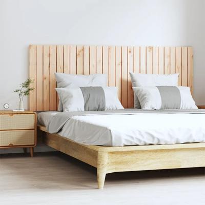 Wandhoofdbord 166x3x60 cm massief grenenhout