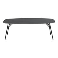 by fonQ Mik Salontafel H 41 x B 120 x D 60 cm - Zwart - thumbnail