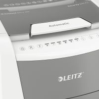 Leitz IQ Autofeed Office 300 Papierversnipperaar 300 vellen Cross cut P-4 60 l Ook geschikt voor Paperclips, Nietjes, Creditcards - thumbnail