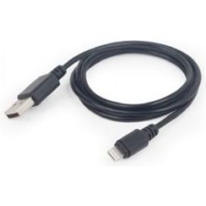 Gembird CC-USB2-AMLM-2M 2m Mini-USB A Lightning Zwart USB-kabel