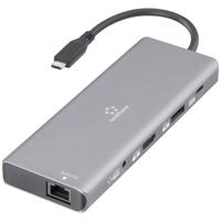 Renkforce USB-C dockingstation RF-DKS-905 10-in-1 8K PD 3.1 Geschikt voor merk (dockingstation): Universeel USB-C Power Delivery