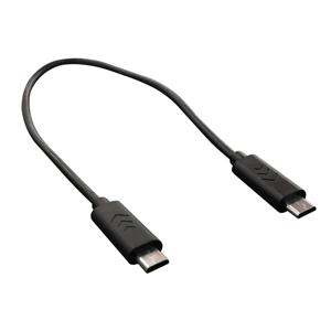 ROLINE USB 2.0 Oplaadkabel, Micro B M/M, zwart, 0,3 m