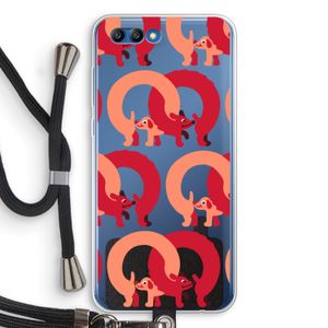 Dogs: Honor 10 Transparant Hoesje met koord