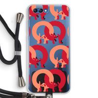 Dogs: Honor 10 Transparant Hoesje met koord
