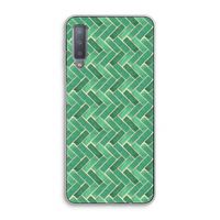 Moroccan tiles 2: Samsung Galaxy A7 (2018) Transparant Hoesje