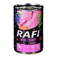 Dolina Noteci Rafi met kalkoen, cranberry en bosbes - nat hondenvoer - 400g