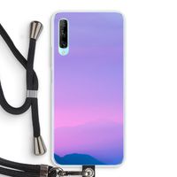 Sunset pastel: Huawei P Smart Pro Transparant Hoesje met koord
