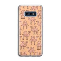 Kameel: Samsung Galaxy S10e Transparant Hoesje