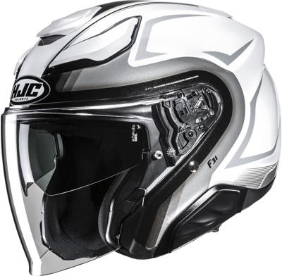 HJC F31 Bask, Jethelm of scooter helm, Wit Grijs