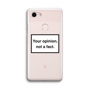 Your opinion: Google Pixel 3 Transparant Hoesje