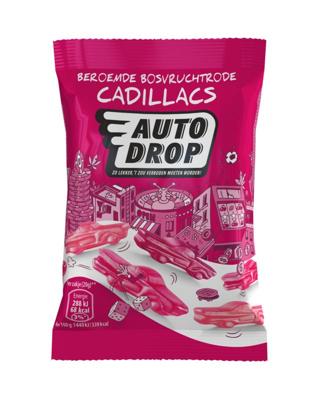 Autodrop Beroemde bosvruchtrode cadillacs portion pack