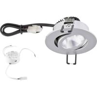 EVN PC20D61527 EVN Lichttechnik LED-inbouwlamp LED LED vast ingebouwd 6 W Chroom