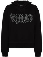 DSQUARED2 hoodie en coton à logo imprimé - Noir