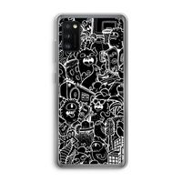Vexx Black City : Samsung Galaxy A41 Transparant Hoesje