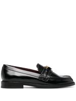 Claudie Pierlot mocassins en cuir - Noir