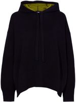 Proenza Schouler White Label hoodie Cleo en maille fine - Noir