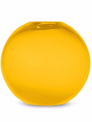 Dolce & Gabbana petit vase en verre Murano - Jaune