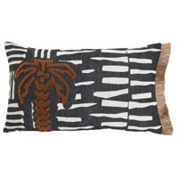 Kussen Home ESPRIT Tropisch Palmboom 50 x 15 x 30 cm
