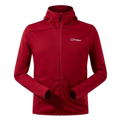 Berghaus Heuberg Hoody Heren Fleece Tall Poppy M
