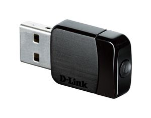 D-Link DWA-171 AC600 MU-MIMO Wi-Fi USB Adapter - Zwart