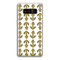 Musketon Anchor: Samsung Galaxy Note 8 Transparant Hoesje