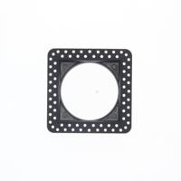 Opvulring trimless LED armatuur vierkant zwart