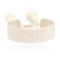 Deja J'adore Minimalistische Armband - Wit