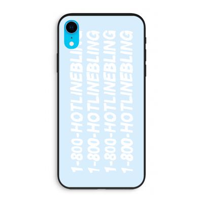Hotline bling blue: iPhone XR Biologisch afbreekbaar hoesje