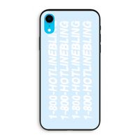 Hotline bling blue: iPhone XR Biologisch afbreekbaar hoesje