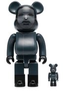 MEDICOM TOY x Squid Game figurines BE@RBRICK Frontman 100% + 400% - Noir - thumbnail