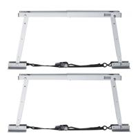 VEVOR Stabilisator voor campers, caravans en opleggers, opvouwbaar, in hoogte verstelbaar (304,8-711,2 mm), vermindert schommelen van de camper, 2 stuks