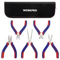WorkPro WP201015 Mini-tangenset Universeel 5-delig WorkPro WP201015 Mini-tangenset Universeel 5-delig