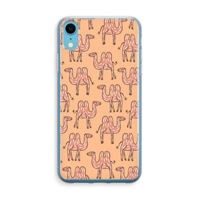Kameel: iPhone XR Transparant Hoesje
