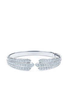 KWIAT bague torque Cascade en or blanc 18ct ornée de diamants - Argent