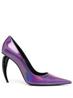 Roberto Cavalli escarpins à détail Tiger Tooth signature - Violet Roberto Cavalli escarpins à détail Tiger Tooth signature - Violet