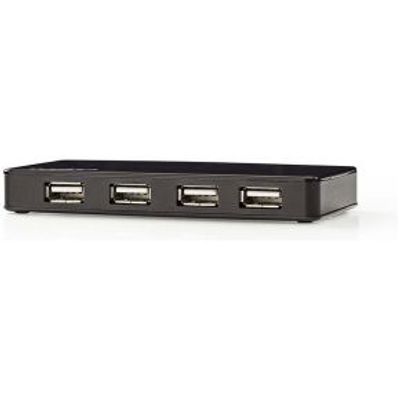 USB-hub | 7-poorts | Gevoed over USB 2.0 | Afzonderlijke voeding