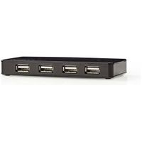 USB-hub | 7-poorts | Gevoed over USB 2.0 | Afzonderlijke voeding