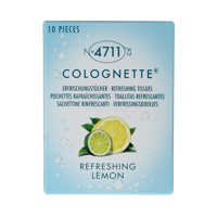 Colognettes tissues lemon 10 Stuks