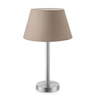 Tafellamp Largo - Taupe - Chroom