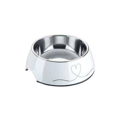 Voerbak voor honden Hunter Valencia Wit 350 ml