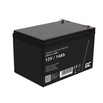Green Cell AGM08 industrieel oplaadbare batterij/accu Sealed Lead Acid (VRLA) 14000 mAh 12 V