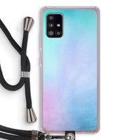 mist pastel: Samsung Galaxy A51 5G Transparant Hoesje met koord