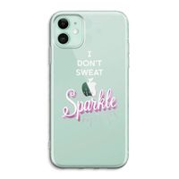 Sparkle quote: iPhone 11 Transparant Hoesje