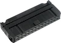 TRU COMPONENTS 1589752 Pinconnector Met trekonlasting Rastermaat: 2.54 mm Totaal aantal polen: 44 Aantal rijen: 2 1 stuk(s) - thumbnail