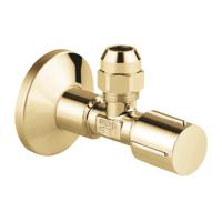 GROHE hoekstopkraan knel 1/2x3/8 m. metalen greep cool sunrise 22037GL0