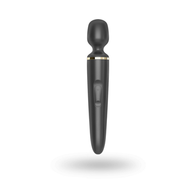 Satisfyer Wand-er Woman - Wand Vibrator - Zwart/Goud