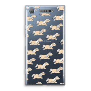 Ponys: Sony Xperia XZ1 Transparant Hoesje