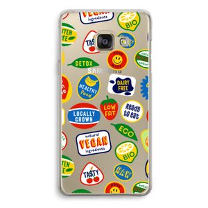 Fruitsticker: Samsung Galaxy A3 (2016) Transparant Hoesje