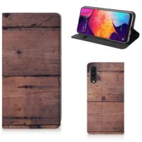 Samsung Galaxy A50 Book | Wallet Case | Old Wood